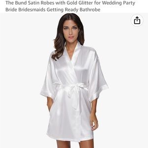Bride satin robe. Never opened and can’t return anymore.